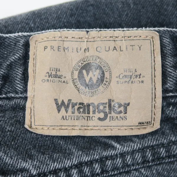 Vintage 90s Wrangler Black Regular Fit Jeans - Image 5