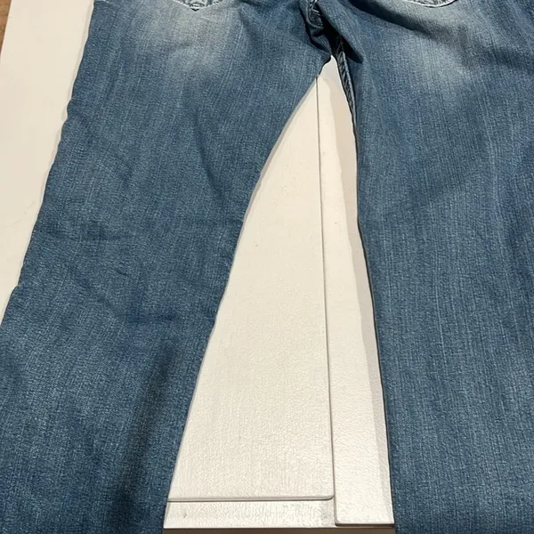 Miss me women’s boyfriend Capri size 28 embroidered leg stripe stud buttons - Image 11