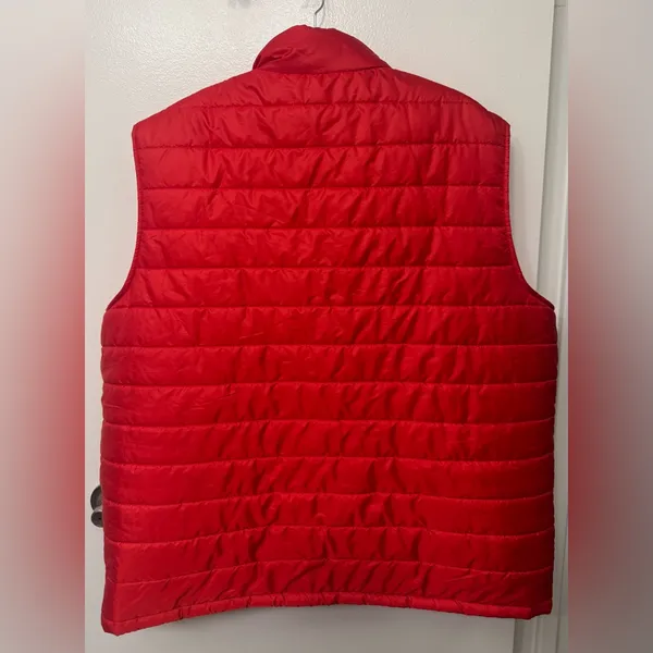 Red Sonoma Vest | Lightweight Quilted Casual Layering Vest - Image 2