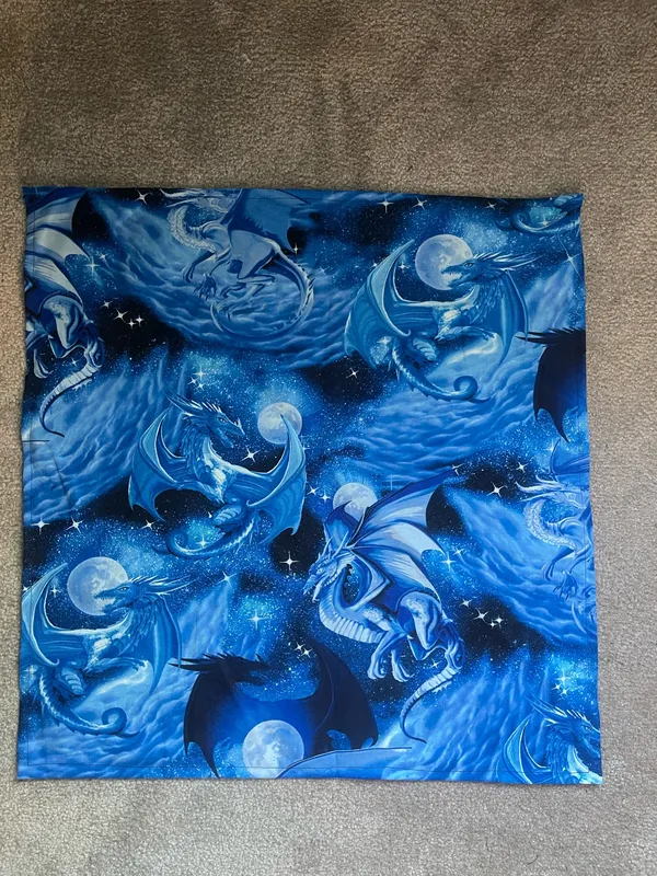 dragon bandana Blue - Image 2