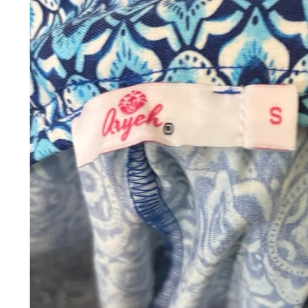 Aryeh Blue Pull On Crops Size‎ Small - Image 8