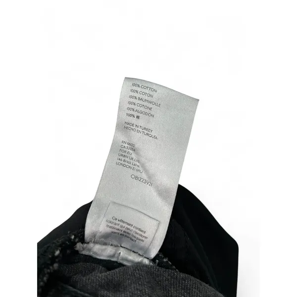 We the Free People 28 Libre Wide Leg Jeans Denim Washed Black Flare 31" inseam - Image 9