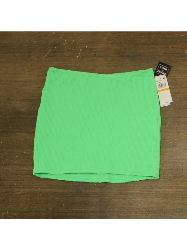 NWT Salt + Cove Juniors Rib Scrunch Cover-up Skirt SC251008MB Mint Tea Green S - Image 4