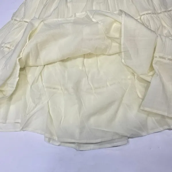Tularosa Eleanora Embroidered Dress in Mellow Yellow Large - Image 7