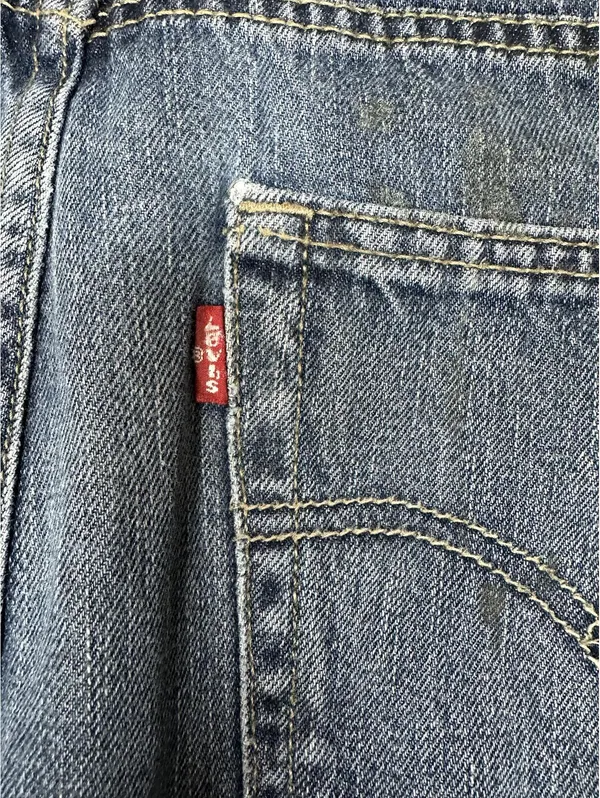 Levi's 550 Relaxed Fit medium wash straight leg denim jeans Size 29x29 - Image 9