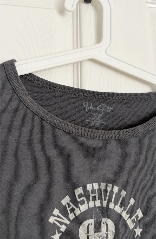 John Galt Cropped Tee - Image 4