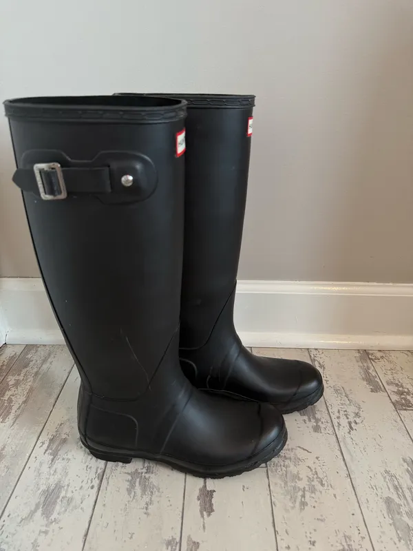 Hunter Boots Tall Black Original - Image 3