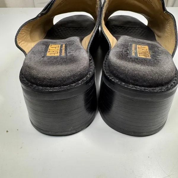 Ariat 92305 Black Leather Mule Slide Sandals ATS Comfort Shoes Women’s 8 - Image 5