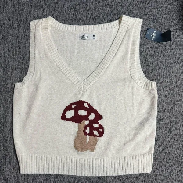 Hollister Crop Knit Sweater Vest - Image 2