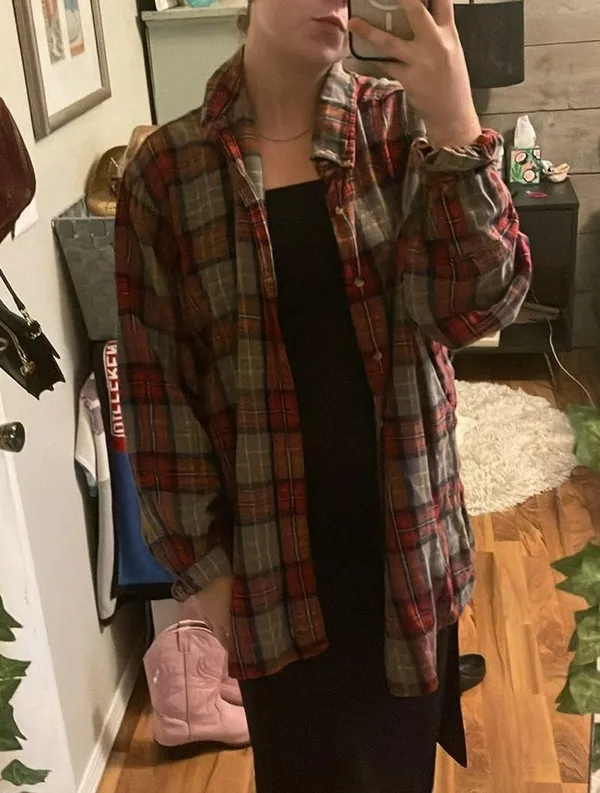 Oversized flannel Size XL - Image 2