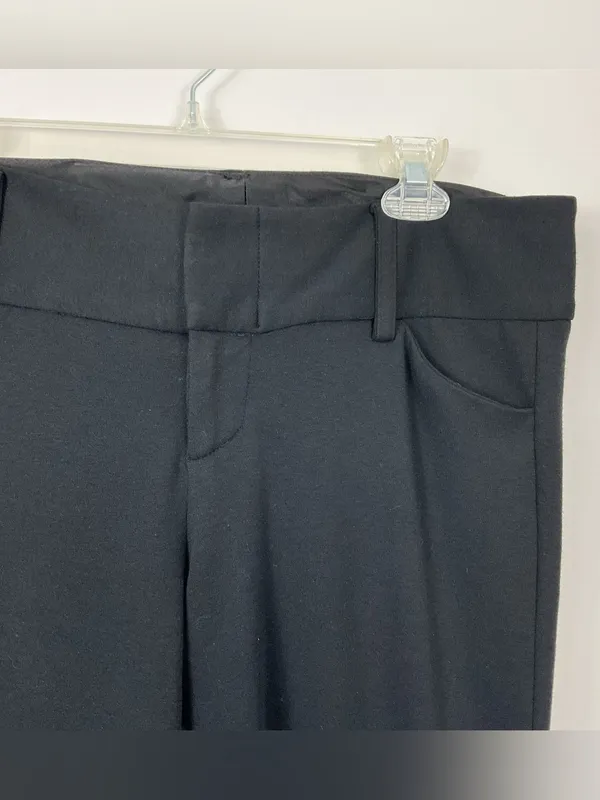 Alice + Olivia Black Trouser Pants Womens Size 10 - Image 2