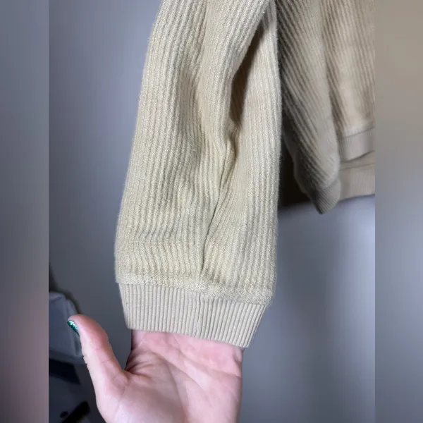 Aerie Sandy Ribbed Cropped Hoodie - Image 9