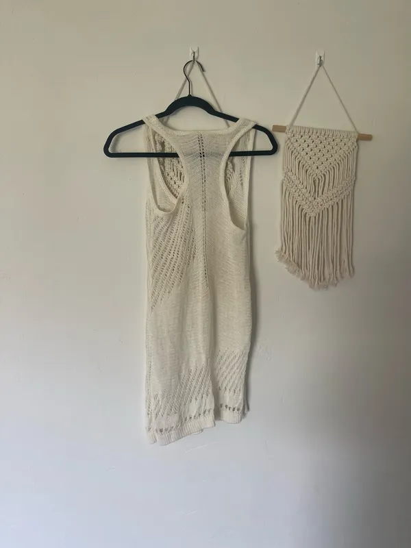 Victoria’s Secret Crochet Tunic Tank CoverUp - Image 3