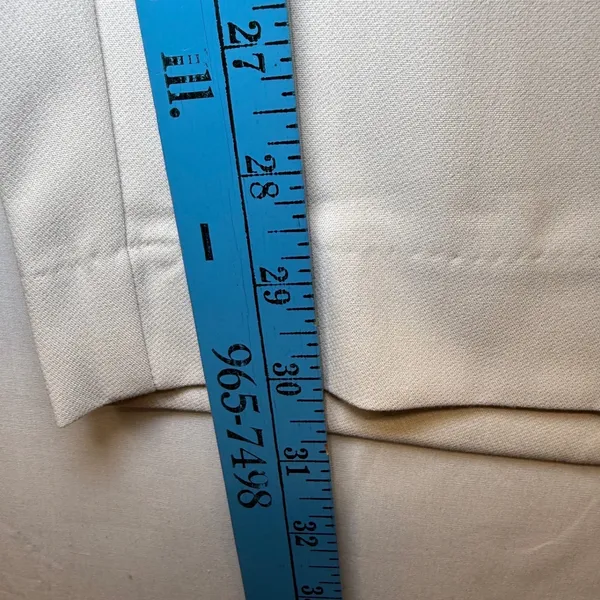 Old Navy Taylor Wide Leg Trouser Extra High Rise Beige Tan XL Pleated‎ Workwear - Image 7