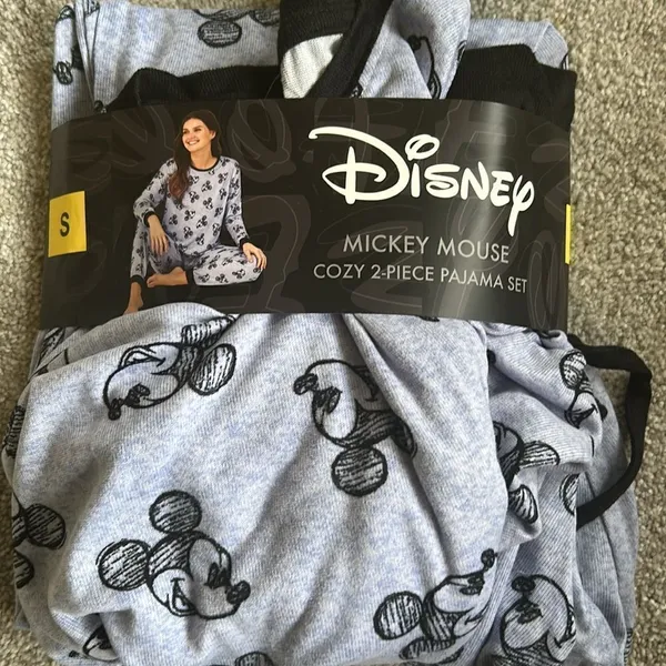 Disney Mickey Mouse Cozy 2-Piece Pajama Soft Cuddly Comfortable size Small, NWT - Image 7