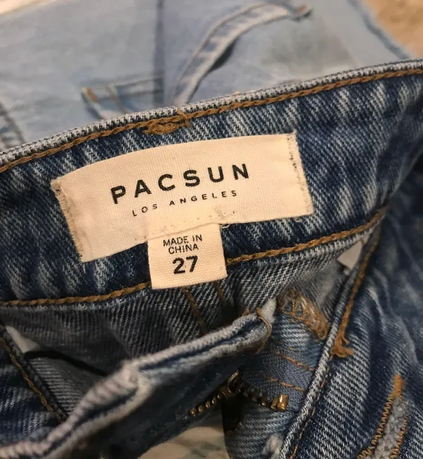 Denim Mini Skirt - Image 3