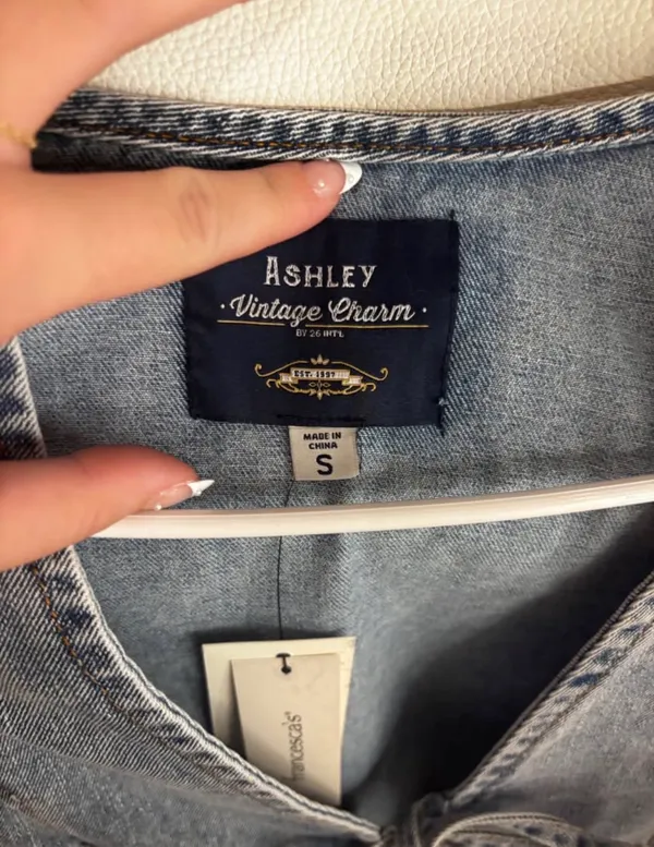 denim blouse Blue - Image 3