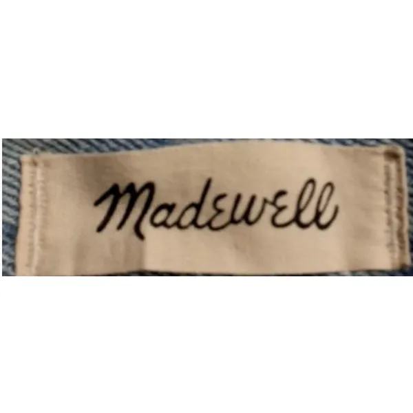 Madewell Baggy Straight Jeans Womens 28 Berteau‎ Wash High Rise Denim - Image 4