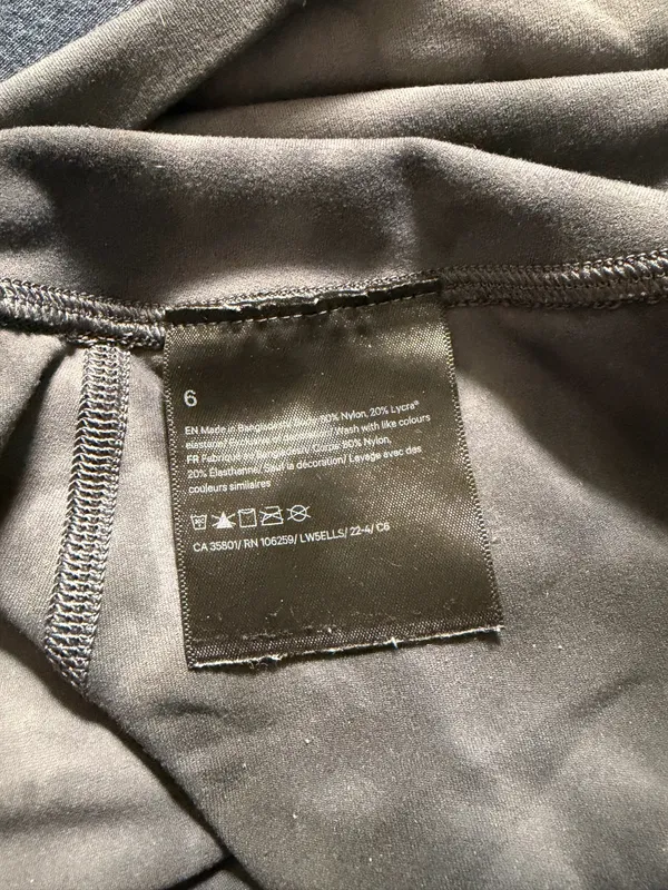 Lululemon Leggings Align 25" Graphite Diamond Dye Pitch Graphite Grey - Image 2