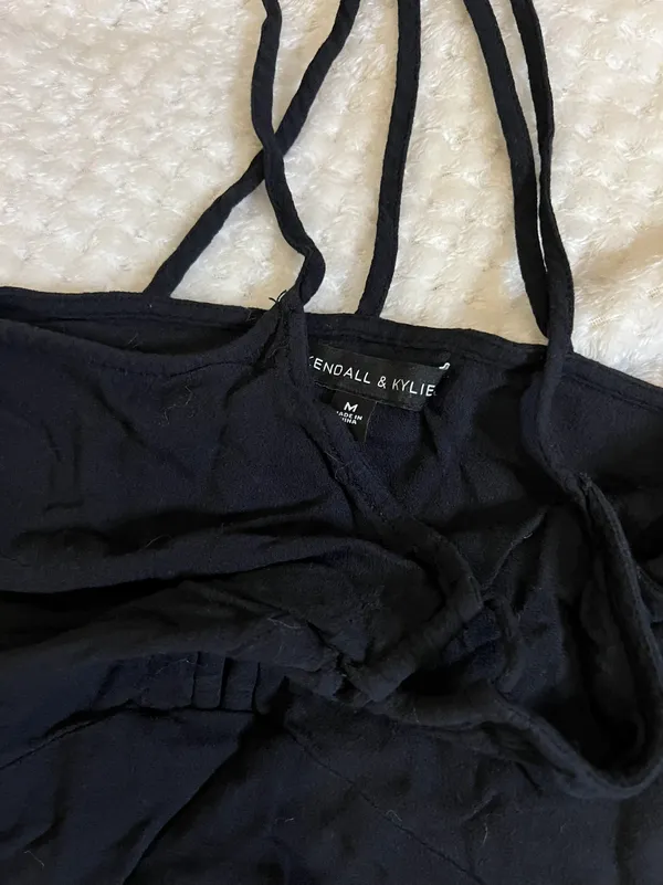 Kendall & Kylie Medium Ring String Tank Top - Image 3