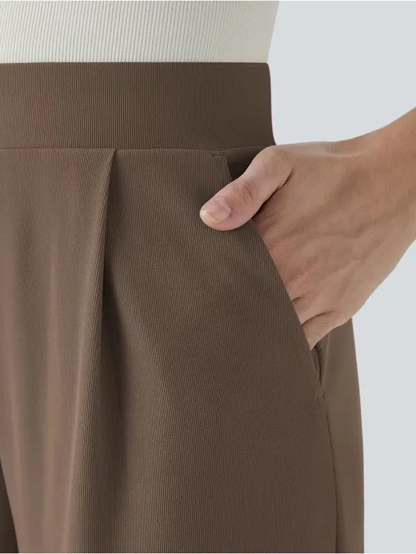 Halara Flex High Waisted Wide Leg Work Pants | M - Image 3