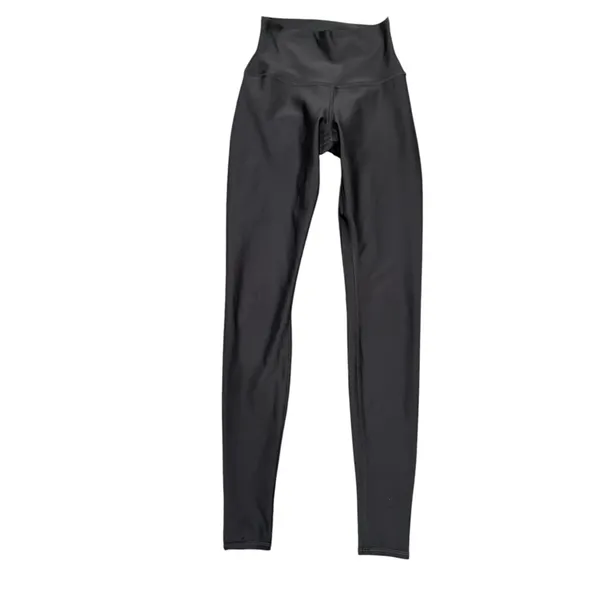 Alo Yoga Gray-Black Athleisurewear performance full leg legging pants XS - Image 3