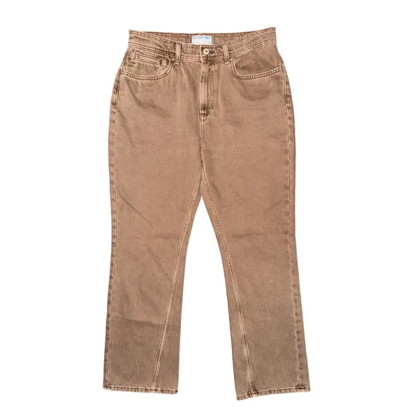 We The Free People Xena High Rise Slim Straight Leg Jeans Boho Western Cowgirl - Image 2