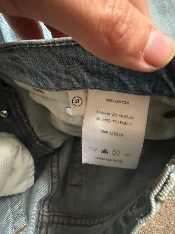 GRLFRND Brooklyn High Rise Loose Straight Jeans - Image 7