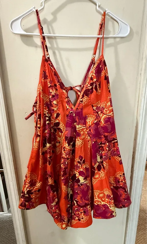 Free People Zenni Printer Romper - Image 5