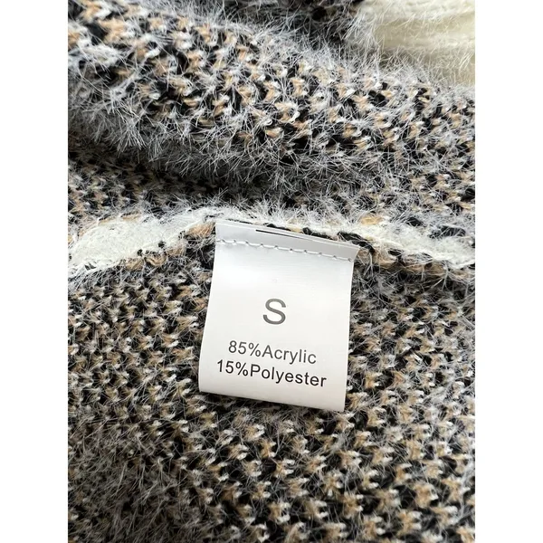 Animal Leopard Print Cozy Long Line Cardigan Sweater Soft Comfy‎ - Image 7