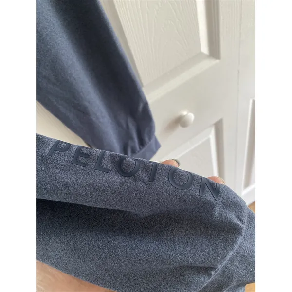 Peloton Heathered Navy Blue Joggers Womens Size XS Activewear Lounge Pants Sweat - Image 5