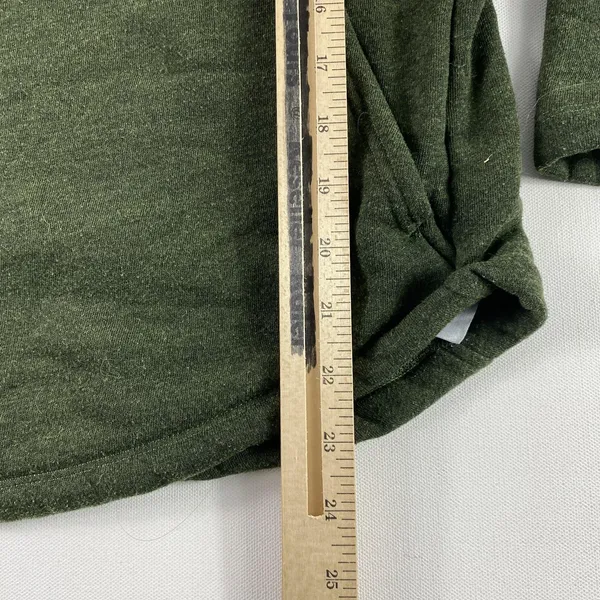 Columbia Pullover Womens Medium‎ Green Fleece Cowl Neck Sherpa Lined Long Sleeve - Image 4