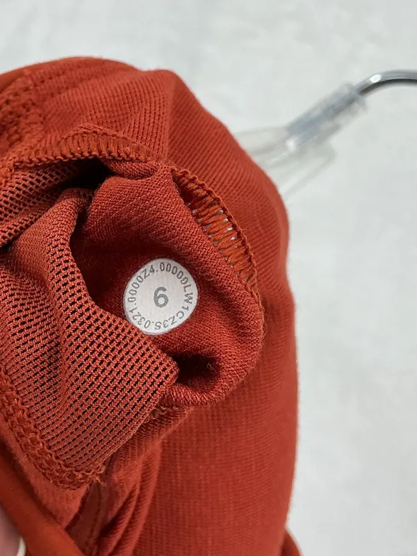 lululemon athletica Rust Red Cropped Tank 805 - Image 5