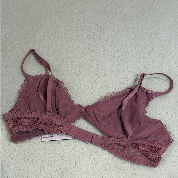 Victoria's Secret Lace Underwire Bralette - Dusty Rose - Image 5