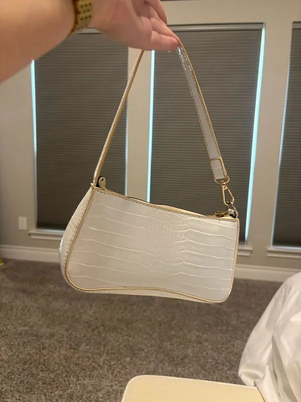 White Shoulder Bag - Image 2