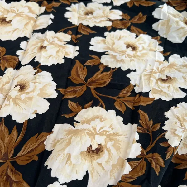 Old Navy Black and White Floral Long Sleeve Dress - Image 15