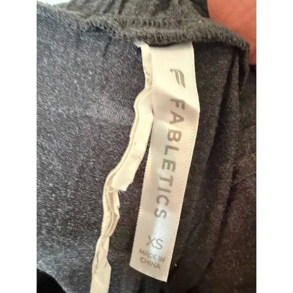 Fabletics Joggers Women XS Gray PT214997-0707-1702 Tencel Blend‎ Heathered Pants - Image 5