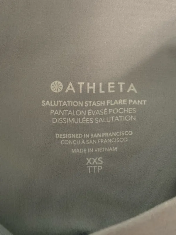 Athleta Salutation Stash Flare Pant in Blue - Image 4