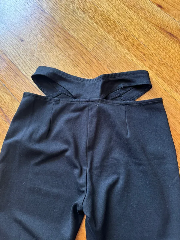 Edikted Cut Out Flare Pants - Image 3