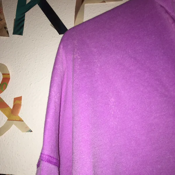 PINK Vintage lavender zip-up hoodie - Image 3