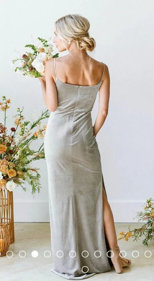 Revelry Velvet Dress Size 4 - Image 3