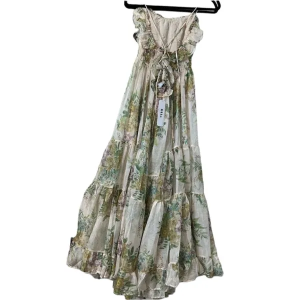 Vici ✨Floral Ruffle Hem Large Hemline Cami Maxi Dress✨ - Image 8