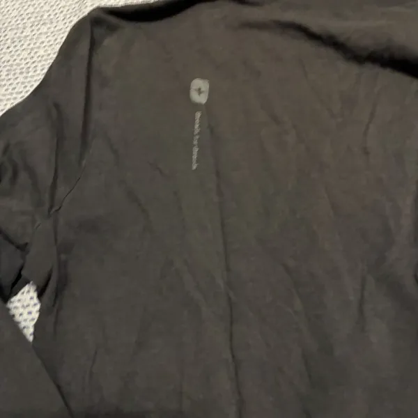 FIGS Super Soft Long Sleeve Crewneck – Black, XSmall, EUC - Image 9