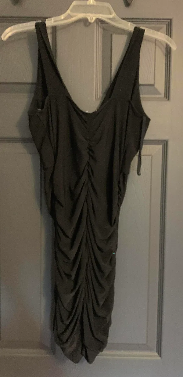 Taboo Black Bodycon Dress - Image 2