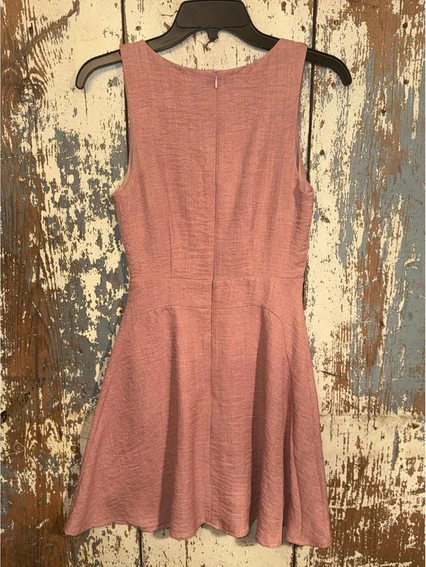 NWT Altar’d State Light Rose fit and flare mini dress XS - Image 4