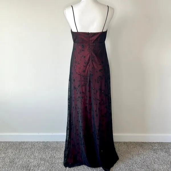 Vintage Gothic Gown Black Size 8 - Image 7