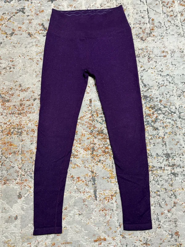 Spiritual Gangster Seamless Love Leggings M/L medium Large purple - Image 3