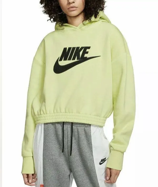 Nike Sportswear Icon Women’s Small! S - Lime & Black! Removable stickers! - Image 2