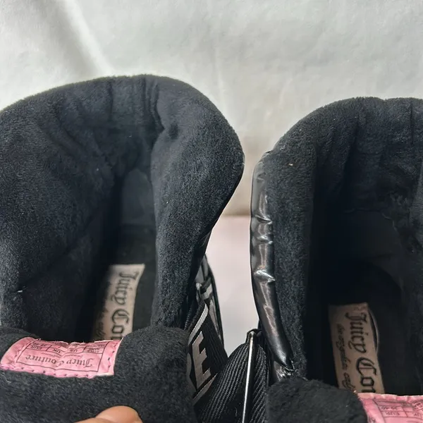 Juicy Couture Women's Black Veronica Winter Platform Boots size 9. - Image 10