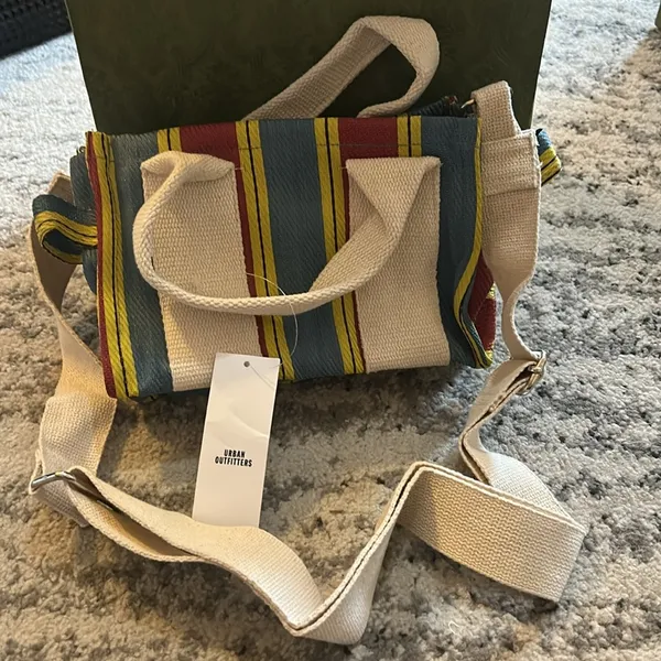 BDG Serena Mesh Mini Tote Bag - Image 2